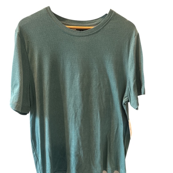 ANDE New York Mineral Blue Stretch T-Shirt - Men's Size M - NWT Comfort Active - Picture 1 of 7